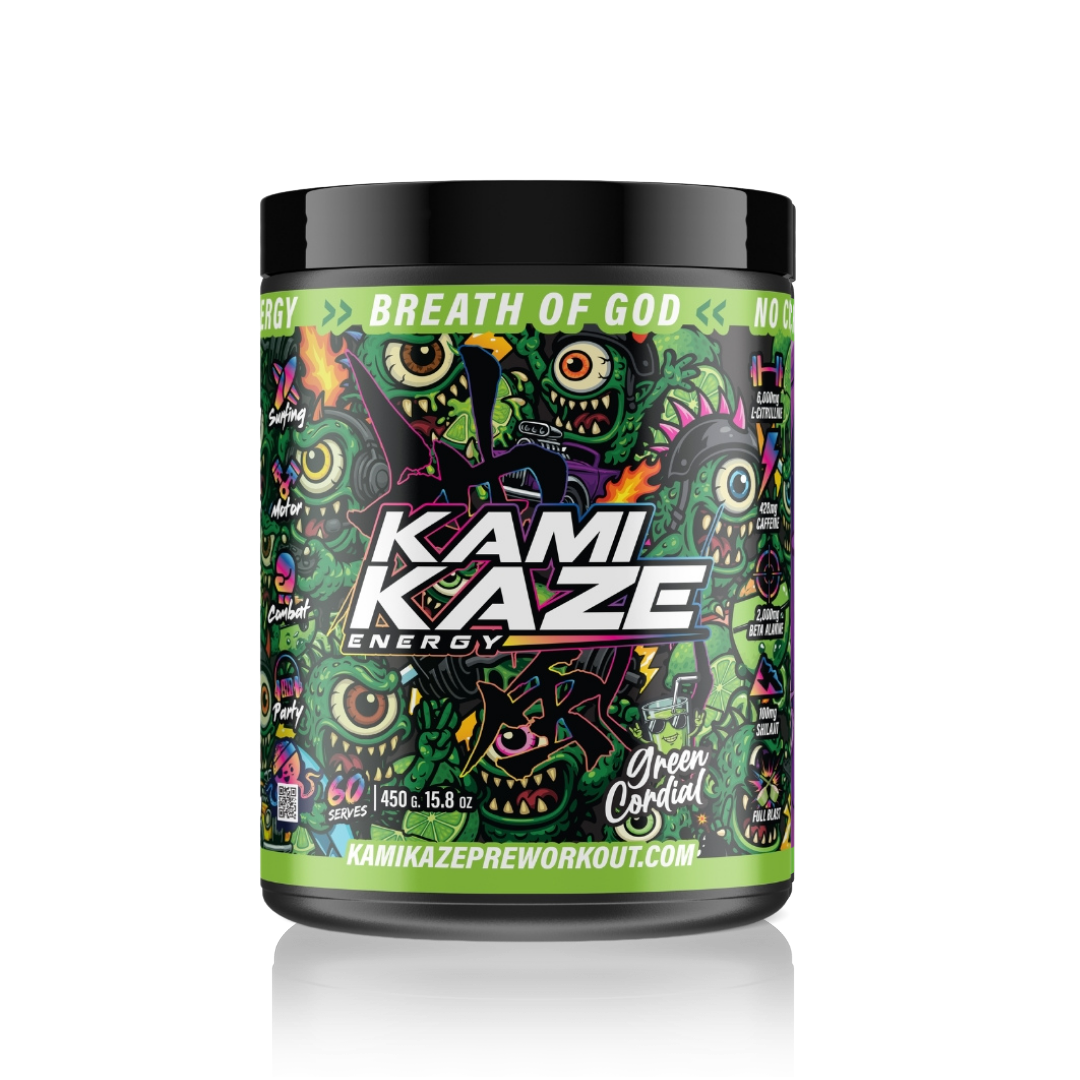 Green Cordial - Kamikaze Pre-Workout