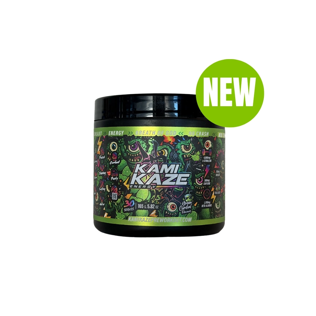 Green Cordial - Kamikaze Pre-Workout Mid Stim