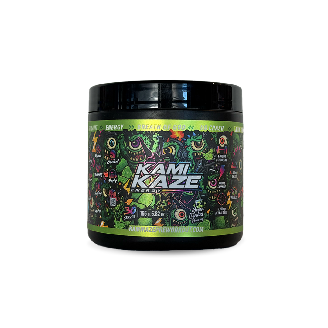 Green Cordial - Kamikaze Pre-Workout Mid Stim