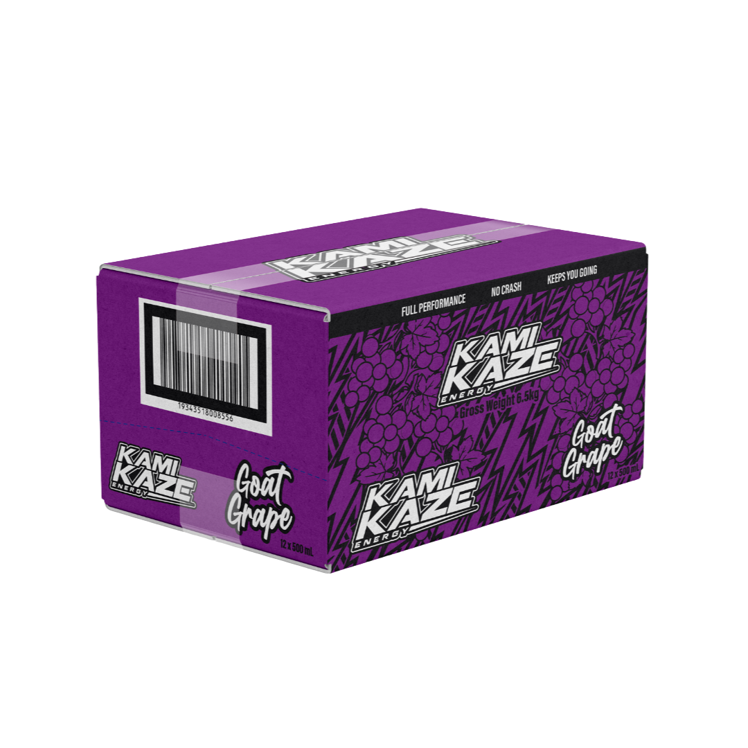 Goat Grape - Kamikaze Energy Drink Can 12 Pack