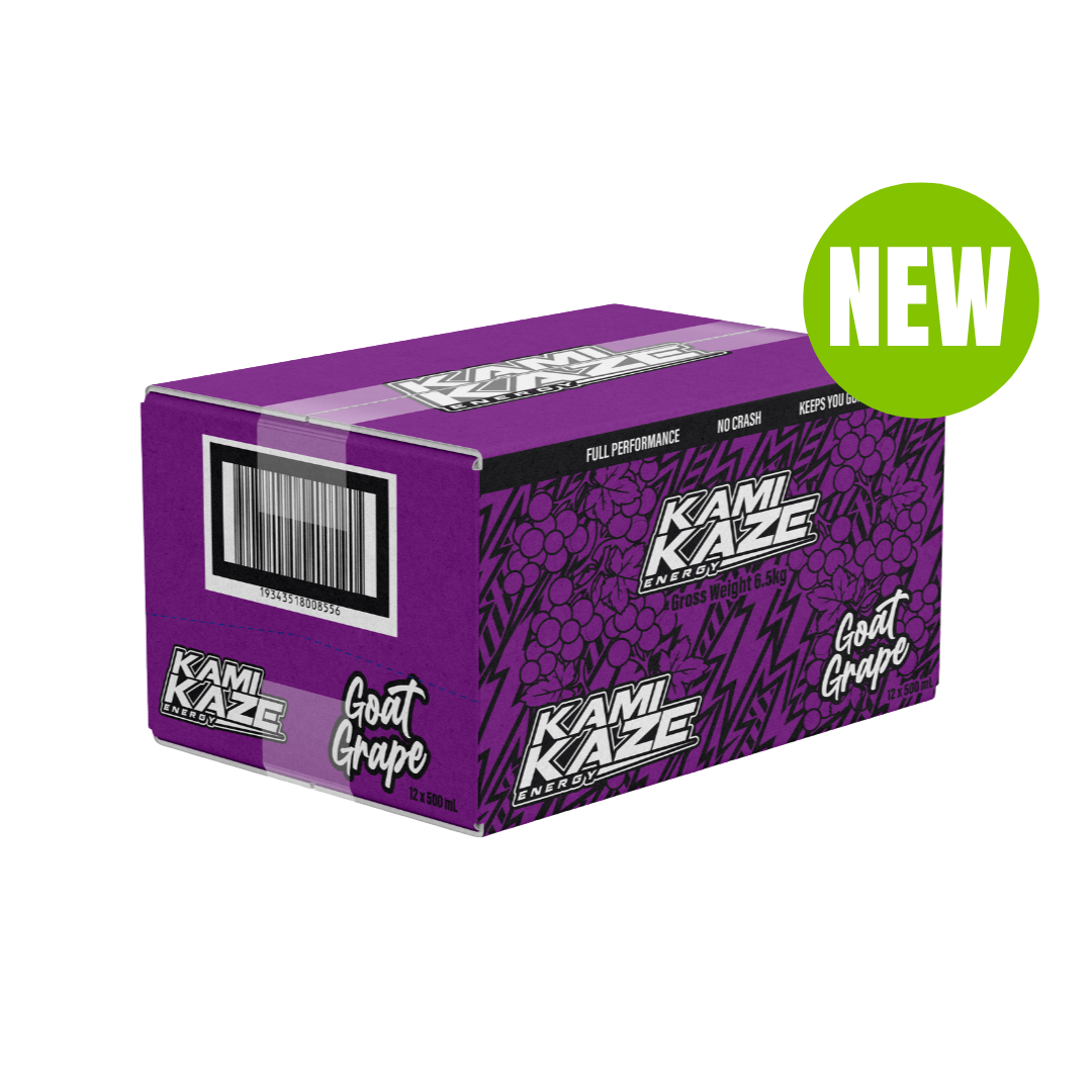 Goat Grape - Kamikaze Energy Drink Can 12 Pack