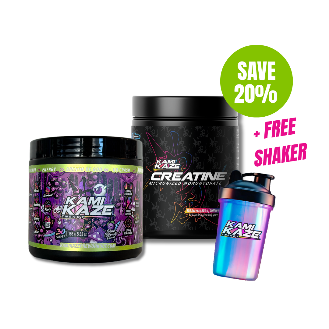 Kamikaze Pre Workout Midi Blackcurrant + Creatine