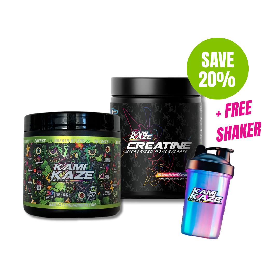 Kamikaze Pre Workout Midi Blackcurrant + Creatine