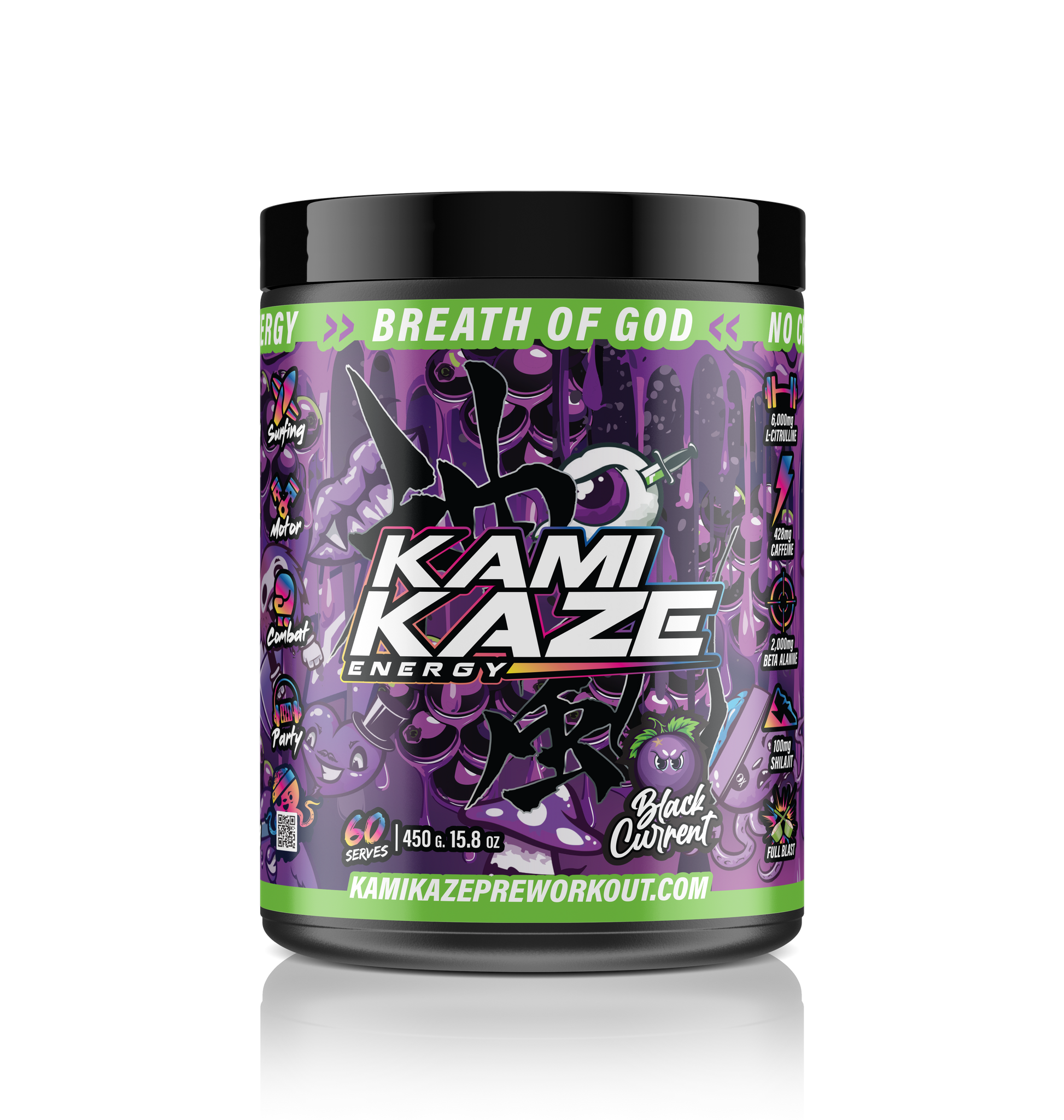 Blackcurrant - Kamikaze Pre-Workout