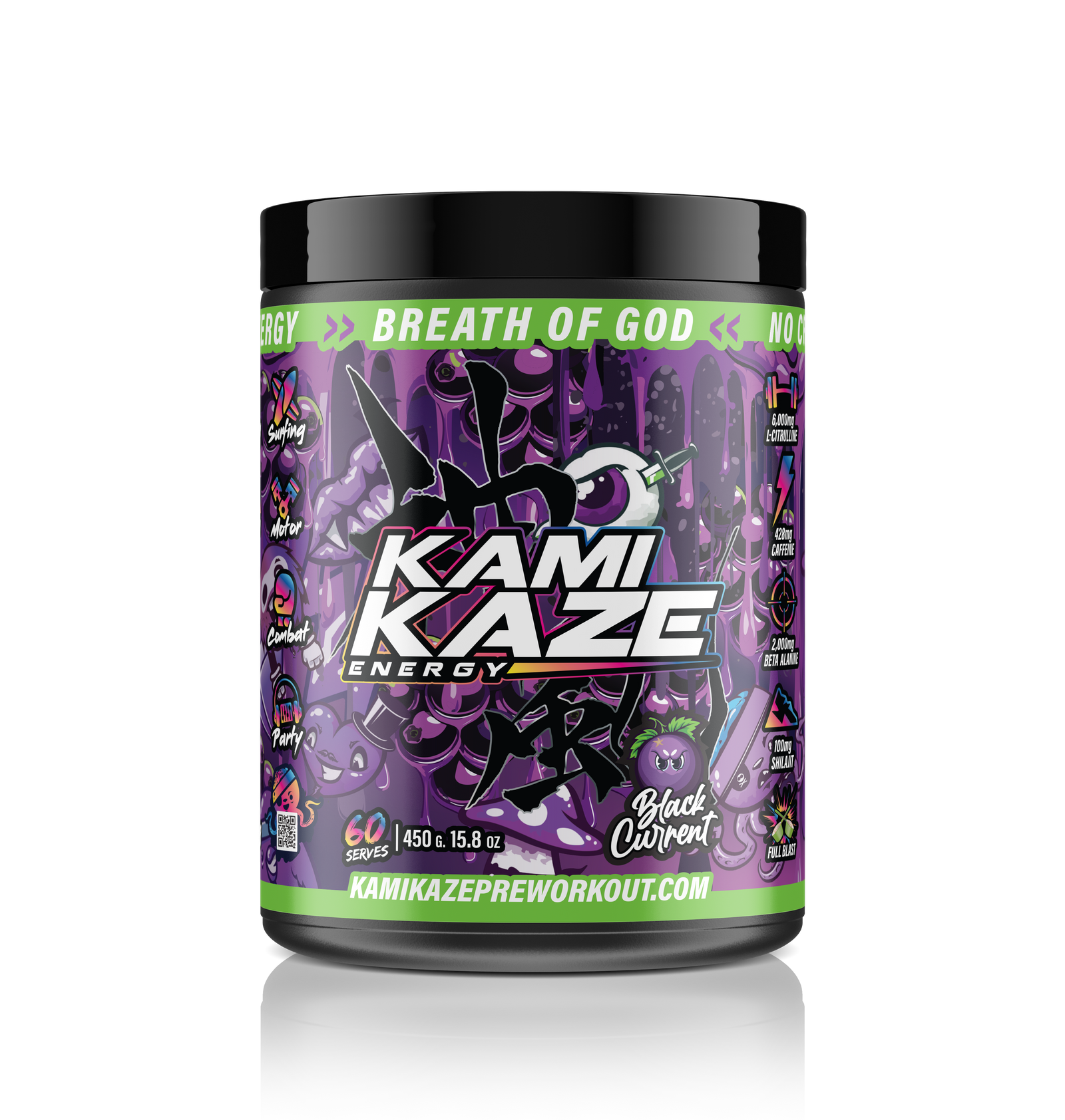 Blackcurrant - Kamikaze Pre-Workout