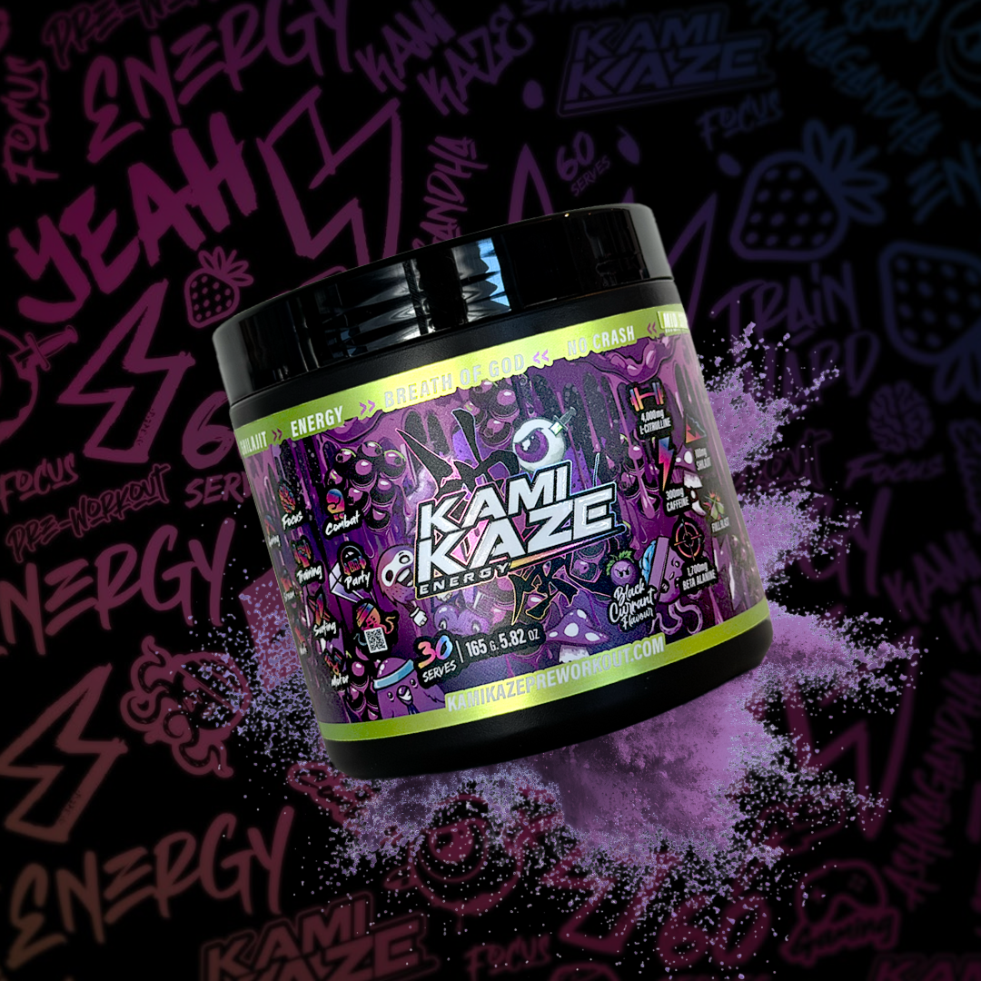 Blackcurrant - Kamikaze Pre-Workout Mid Stim Lifestyle