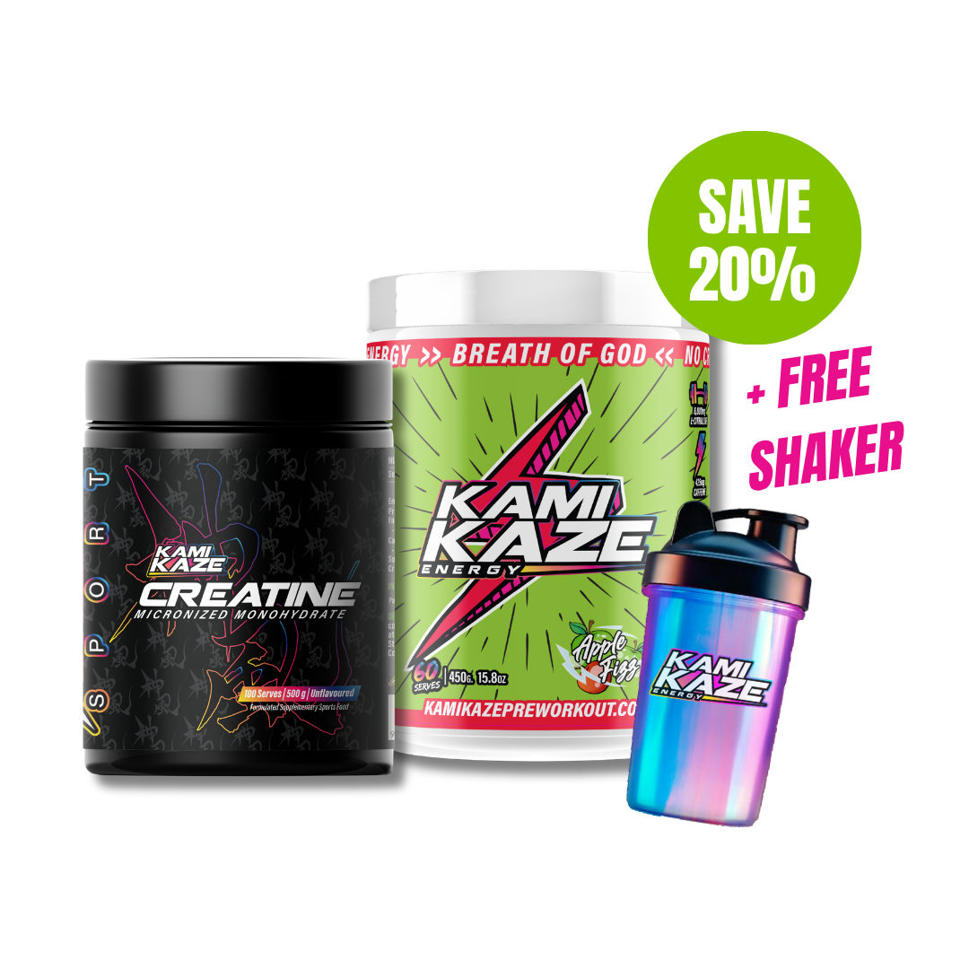 Level Up Bundle: Strawberry Lemonade Pre-Workout & Creatine