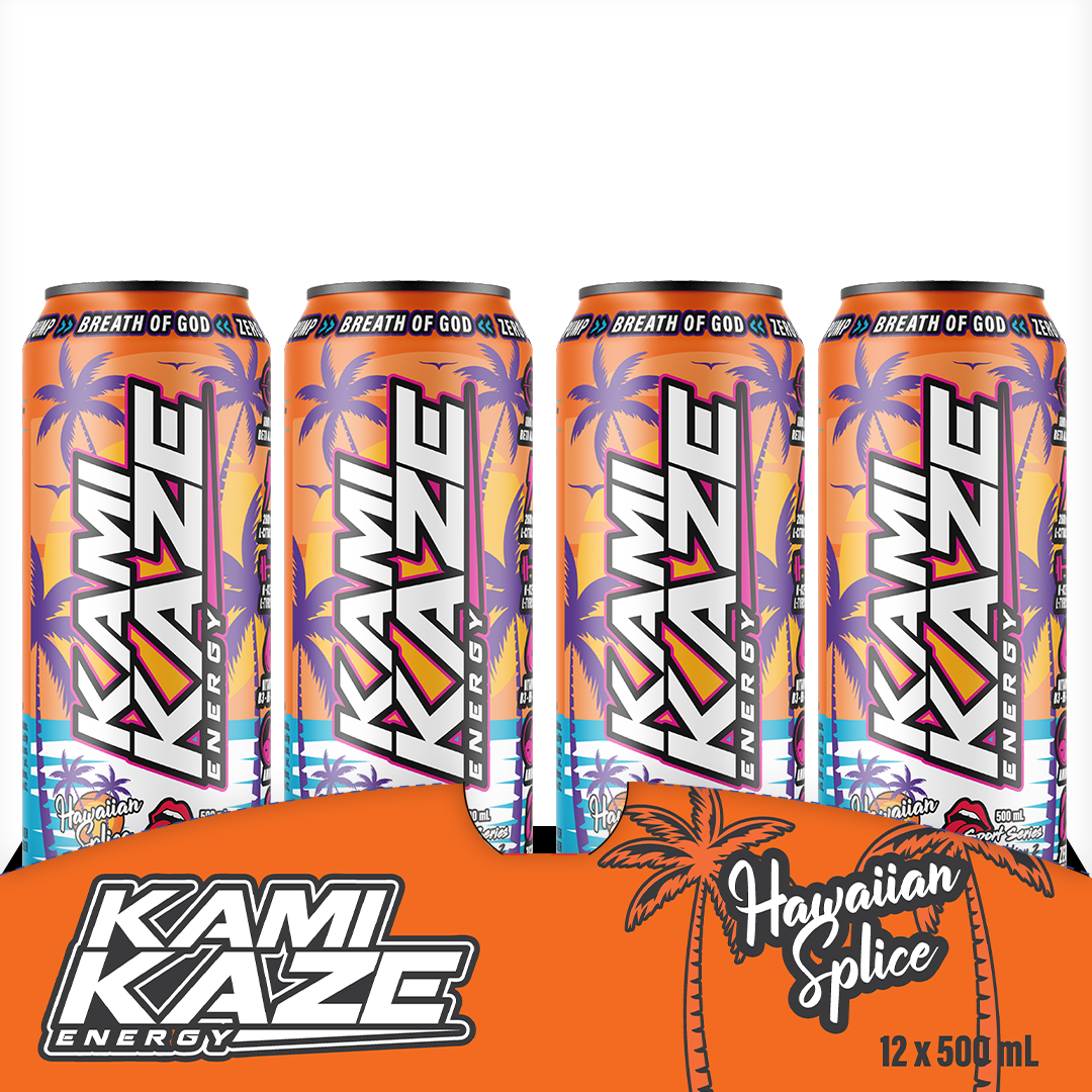 Hawaiian Splice - Kamikaze Energy Drink Can Hawaiian Splice - Kamikaze Energy Drink Can