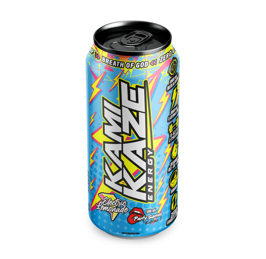 Electric Lemonade - Kamikaze Energy Drink Can