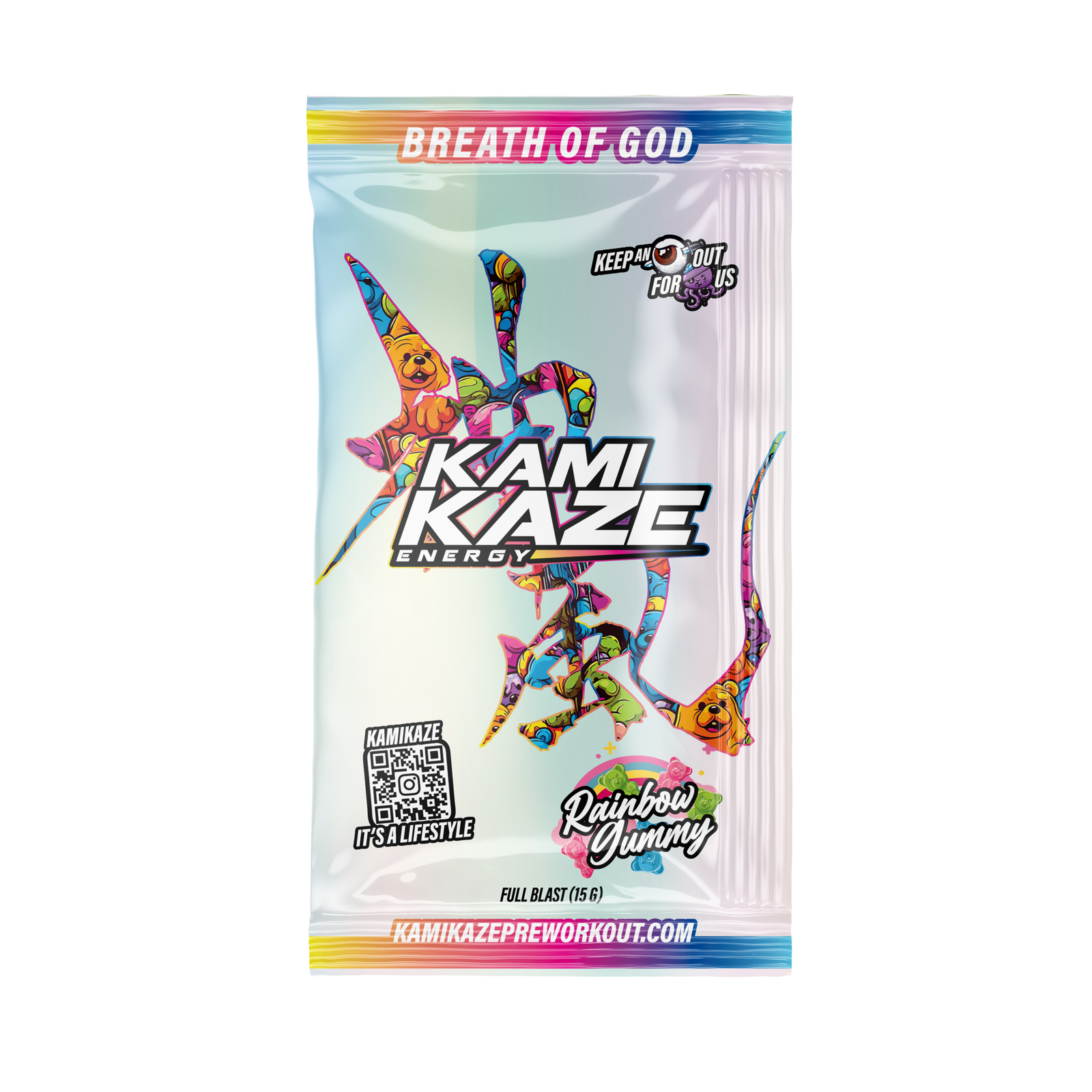 Rainbow Gummy Kamikaze Sample Pre-workout