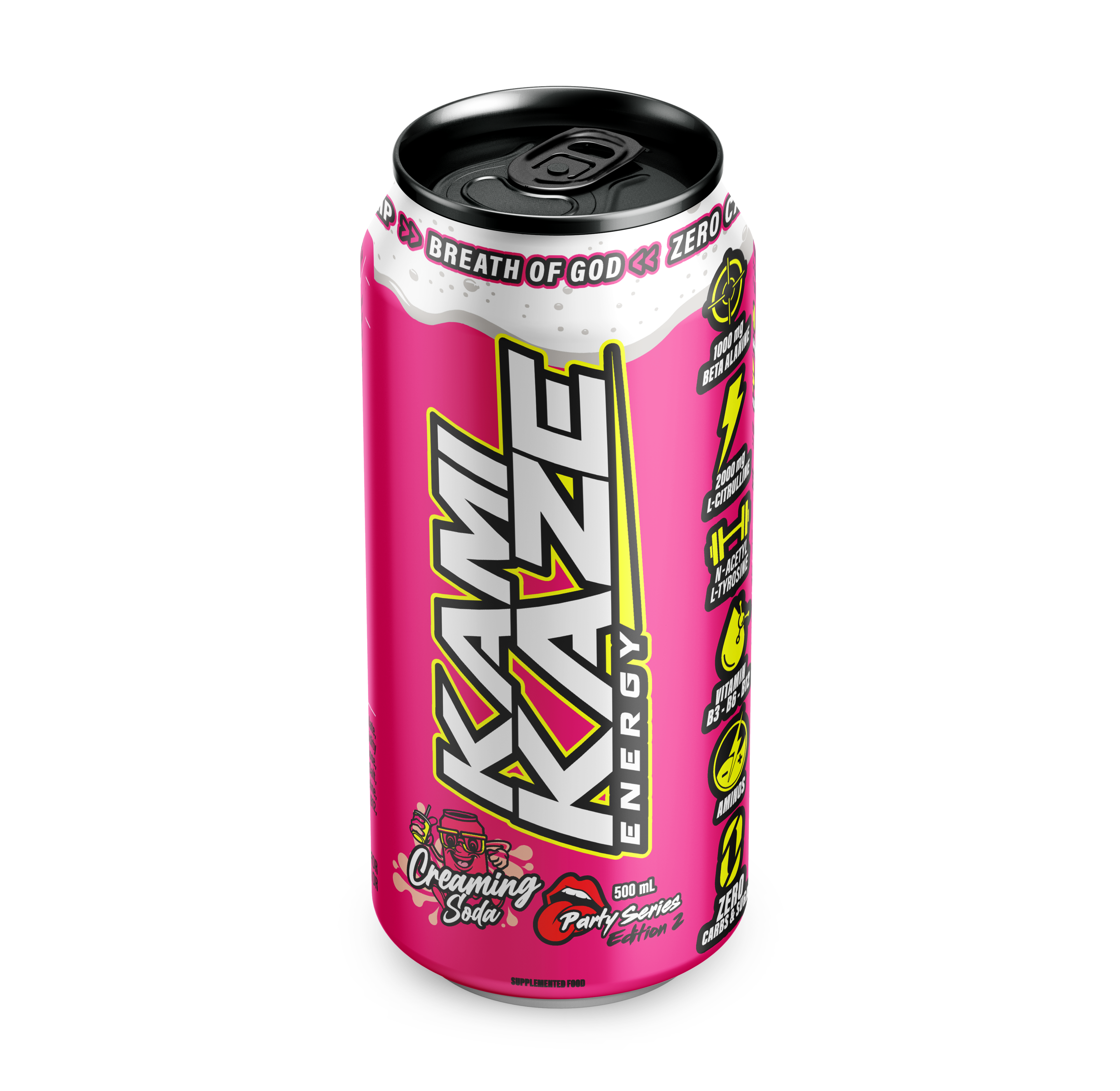 Creaming Soda - Kamikaze Energy Drink Can