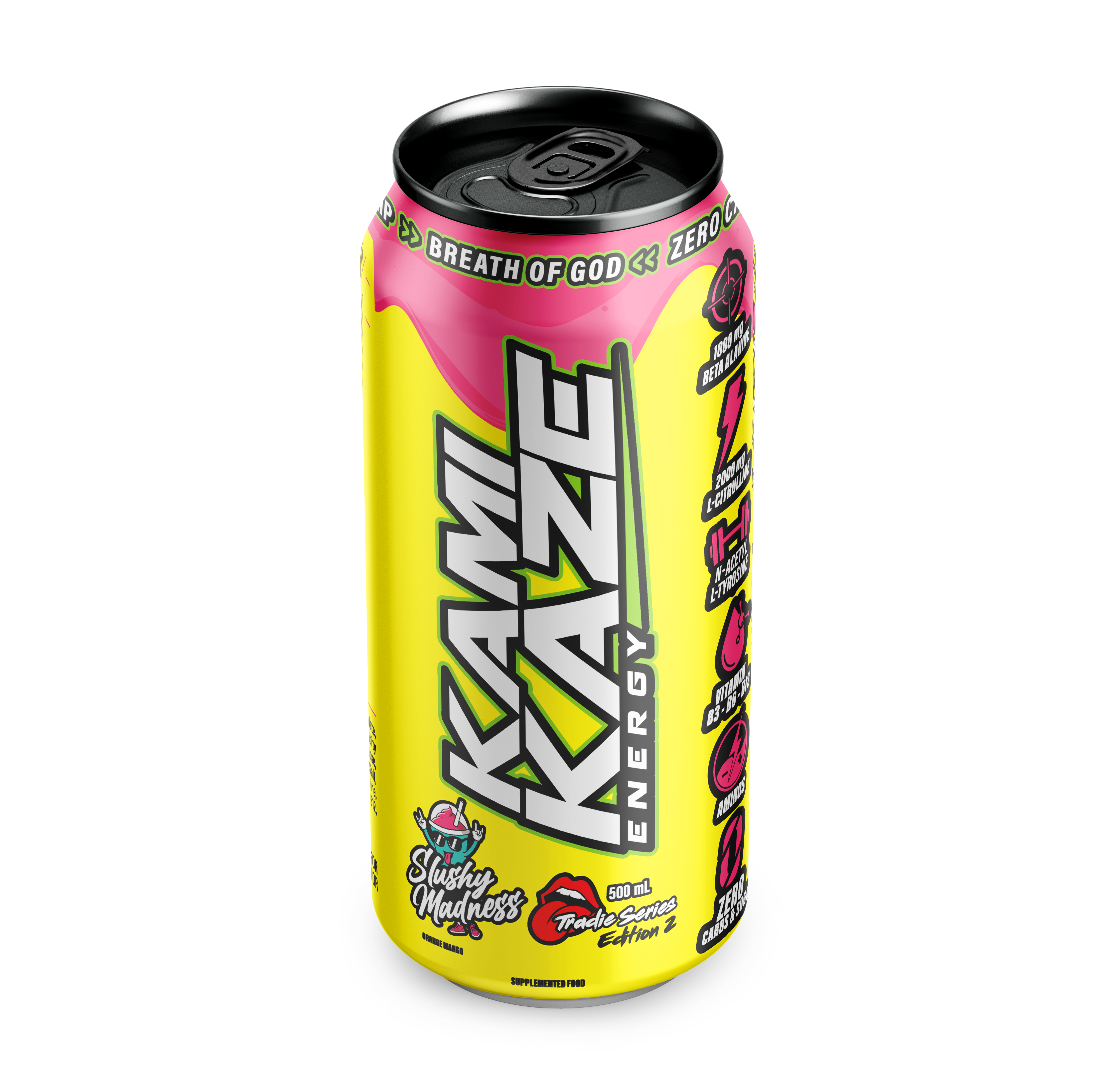 Slushy Madness - Kamikaze Energy Drink Can