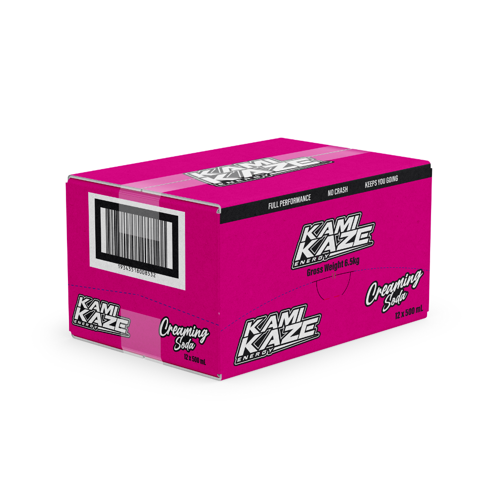 Creaming Soda - Kamikaze Energy Drink Can 12 Pack