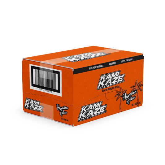 Hawaiian Splice - Kamikaze Energy Drink Can 12 Pack