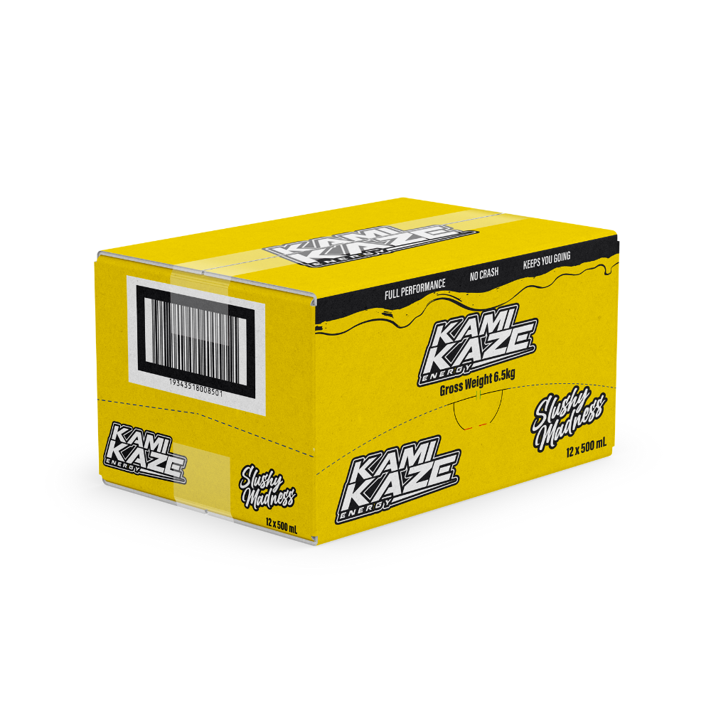 Slushy Madness - Kamikaze Energy Drink Can 12 Pack