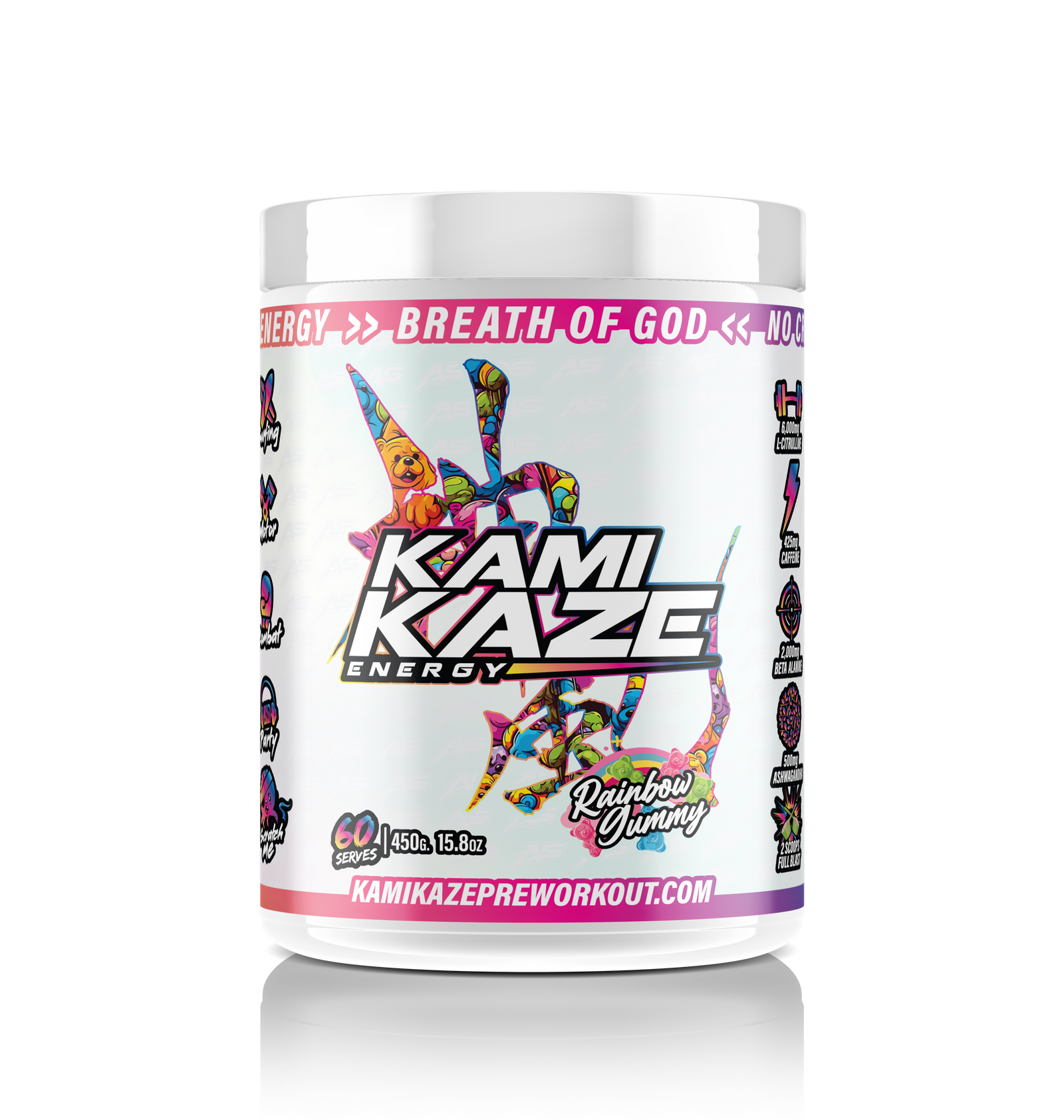 Rainbow Gummy - Kamikaze Pre-Workout
