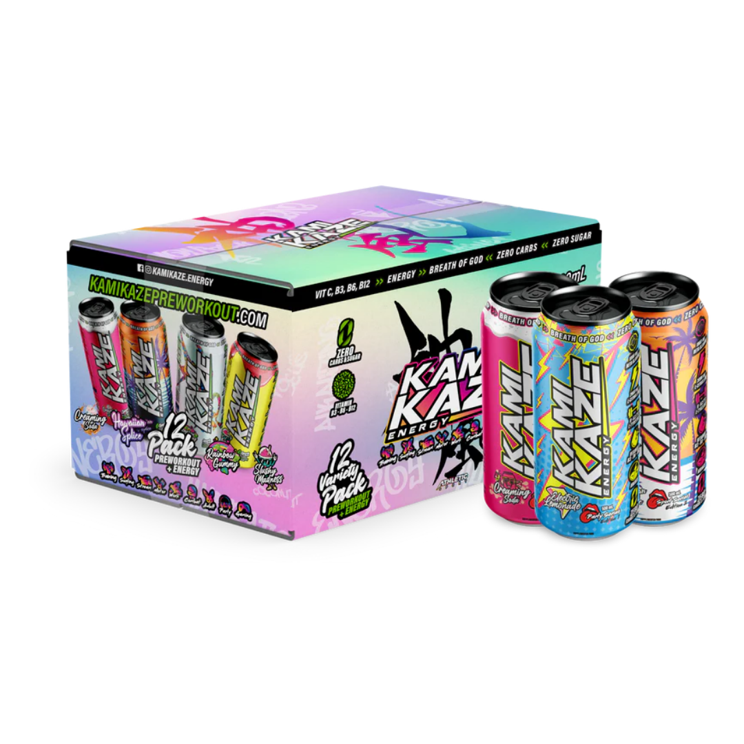 Variety Carton - Kamikaze Energy Drink